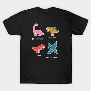 we love dinosaurs T-Shirt